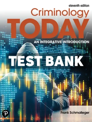 Criminology Today - An Integrative Introduction 11th Edition Schmalleger Test Bank