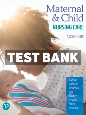 Maternal and Child Nursing Care 6th Edition London Test Bank