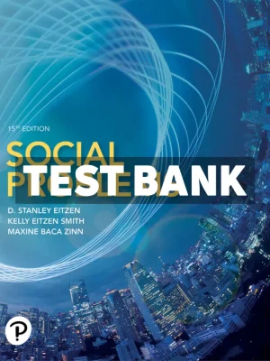 Social Problems 15th Edition Eitzen Test Bank