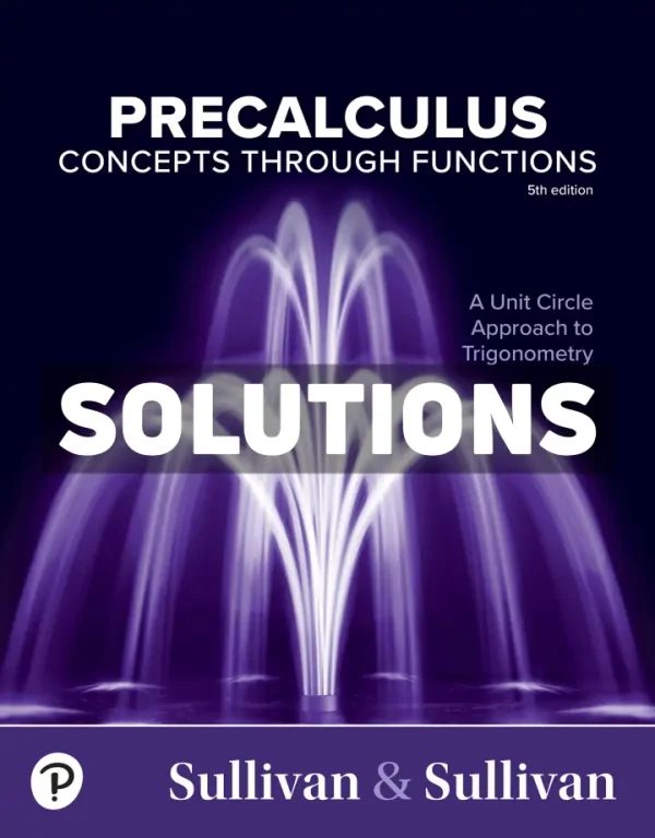 Precalculus 5th Edition Sullivan Solutions Manual