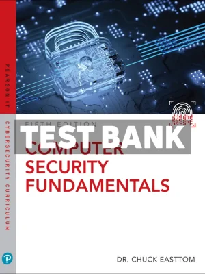 Computer Security Fundamentals 5th Edition Easttom Test Bank