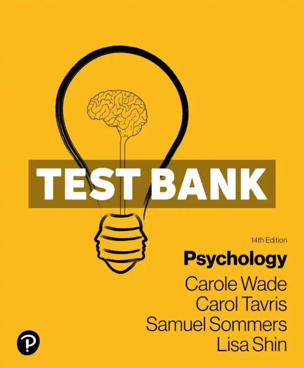 Psychology 14th Edition Wade Test Bank