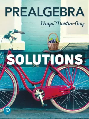 Prealgebra 9th Edition Martin-Gay Solutions Manual