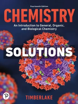 Chemistry 14th Edition Timberlake Solutions Manual