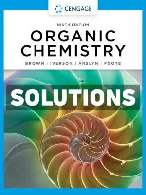Organic Chemistry 9th Edition Brown Solutions Manual