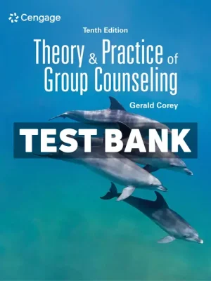 Theory and Practice of Group Counseling 10th Edition Corey Test Bank