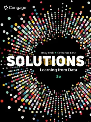 Statistics - Learning from Data 3rd Edition Peck Solutions Manual