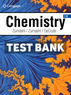 Chemistry 11th Edition Zumdahl Test Bank