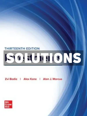 Investments 13th Edition Bodie Solutions Manual