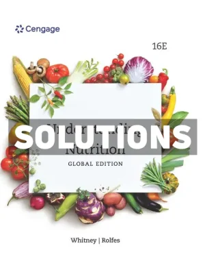 Understanding Nutrition International Edition 16th Edition Whitney Solutions Manual